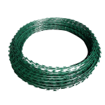 Green Razor Wire